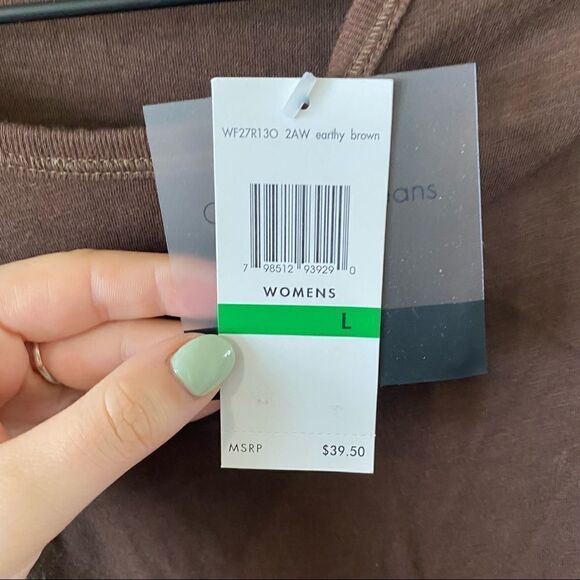 Calvin Klein Jeans Floral Tee Y2K NWT Size Large - Picture 4 of 8